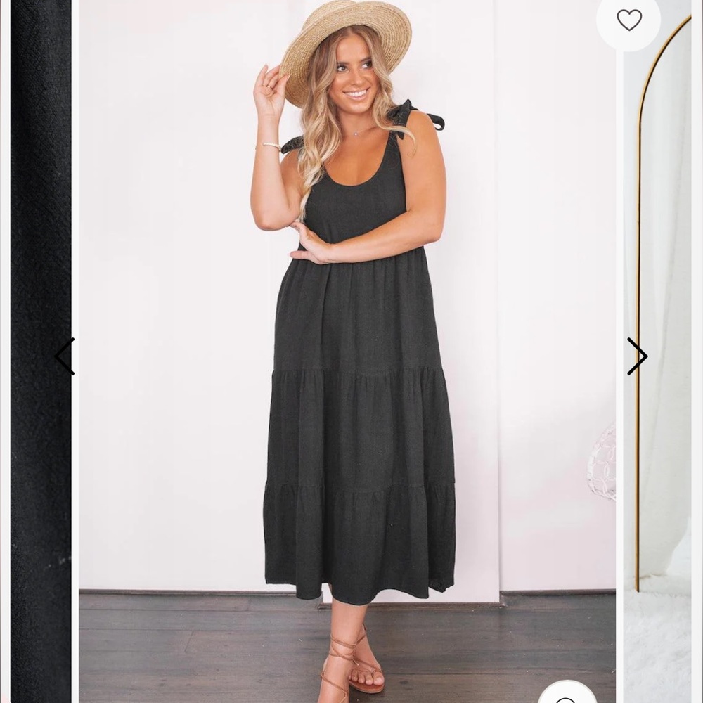 Black Midi Dress
